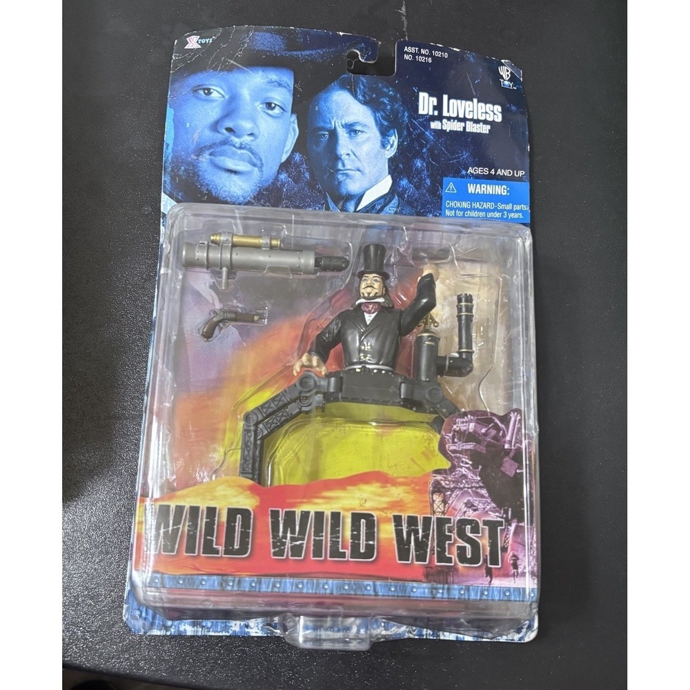 Wild‎ Wild West 1999 James West w/Spider Blaster  5" Action Figure